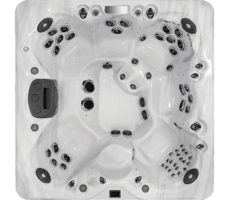 LSX 850 overhead seating layout