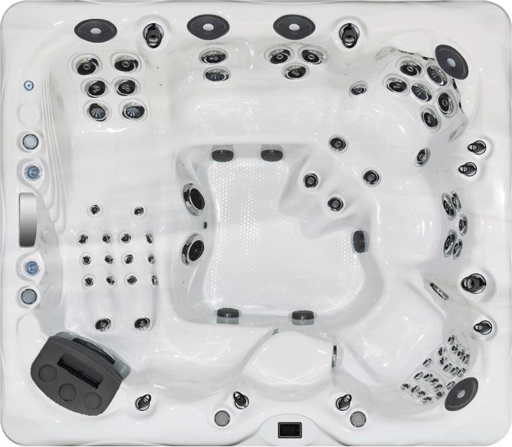 LSX 900 overhead seating layout