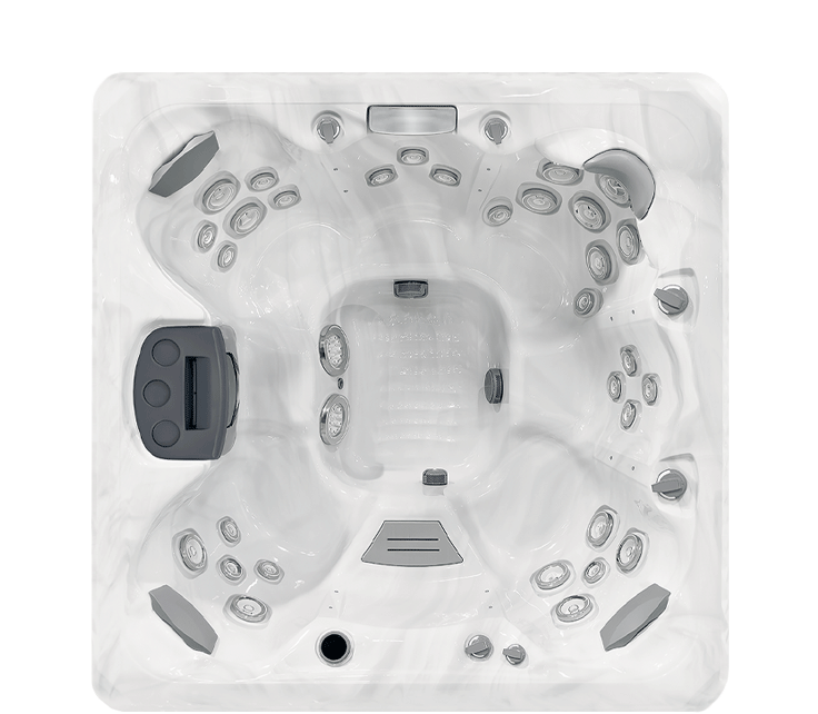 TS 7.25 overhead seating layout